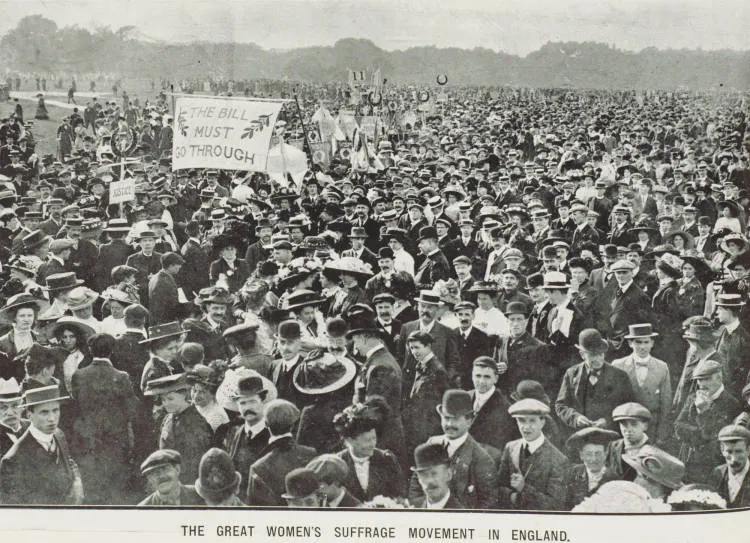 The great Women's Suffrage movement in England