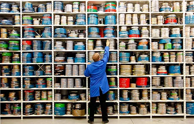 New Zealand Film Archive vault, 2011