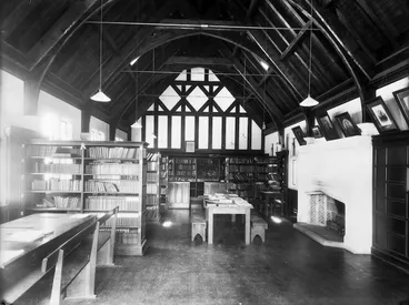 Image: A view of the library at Christ's College, Christchurch
