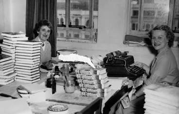 Image: Library cataloguers