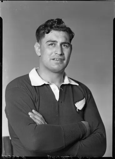 Image: Rugby All Black trialist Ronald Bryers