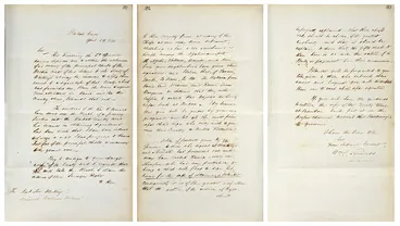 Image: Instructions from William Symonds to John Whiteley