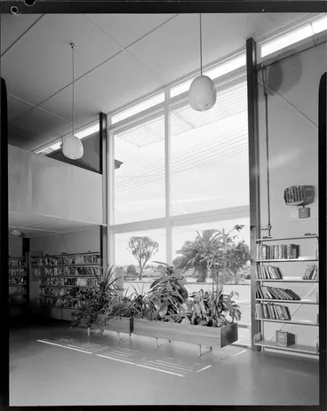 Image: Interior, Wairoa centennial library