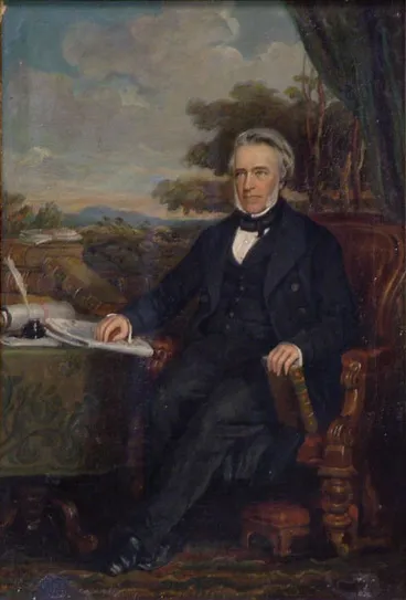 Mr John McGlashan, secretary in Scotland for the Otago settlement. Image: Mr John McGlashan, secretary in Scotland for the Otago settlement.