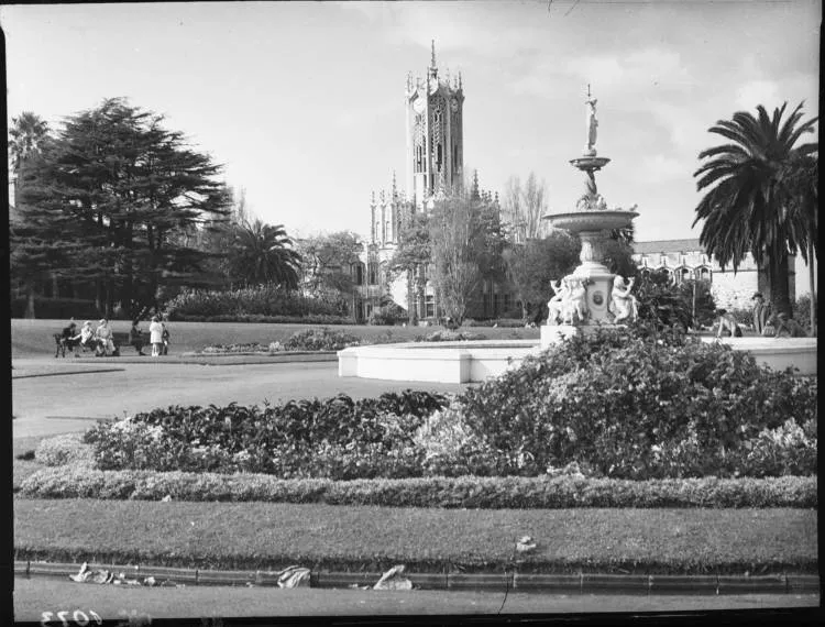 Albert Park, Princes Street, 1956