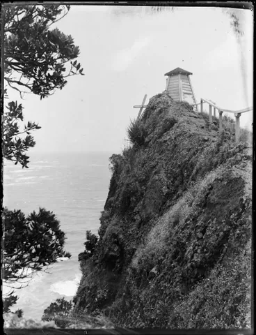 Image: Lighthouse at Windy Point, Whatipū