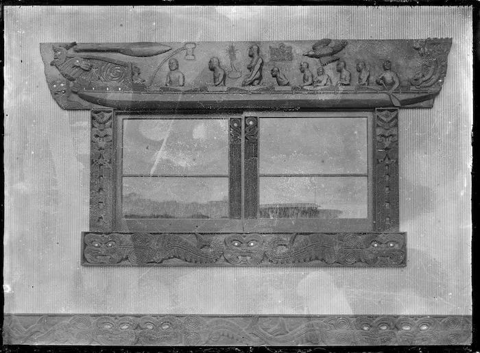 Mahina-a-Rangi meeting house, Turangawaewae Marae, Ngaruawahia