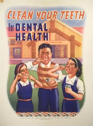 Image: Clean Your Teeth For Dental Health [Poster]