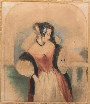Portrait of a Lady in a Mantilla