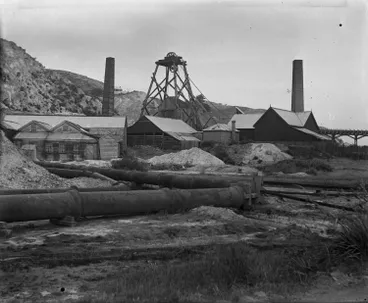 Image: Prince Alfred Battery at Grahamstown, Thames, 1906