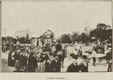 Image: A meat display