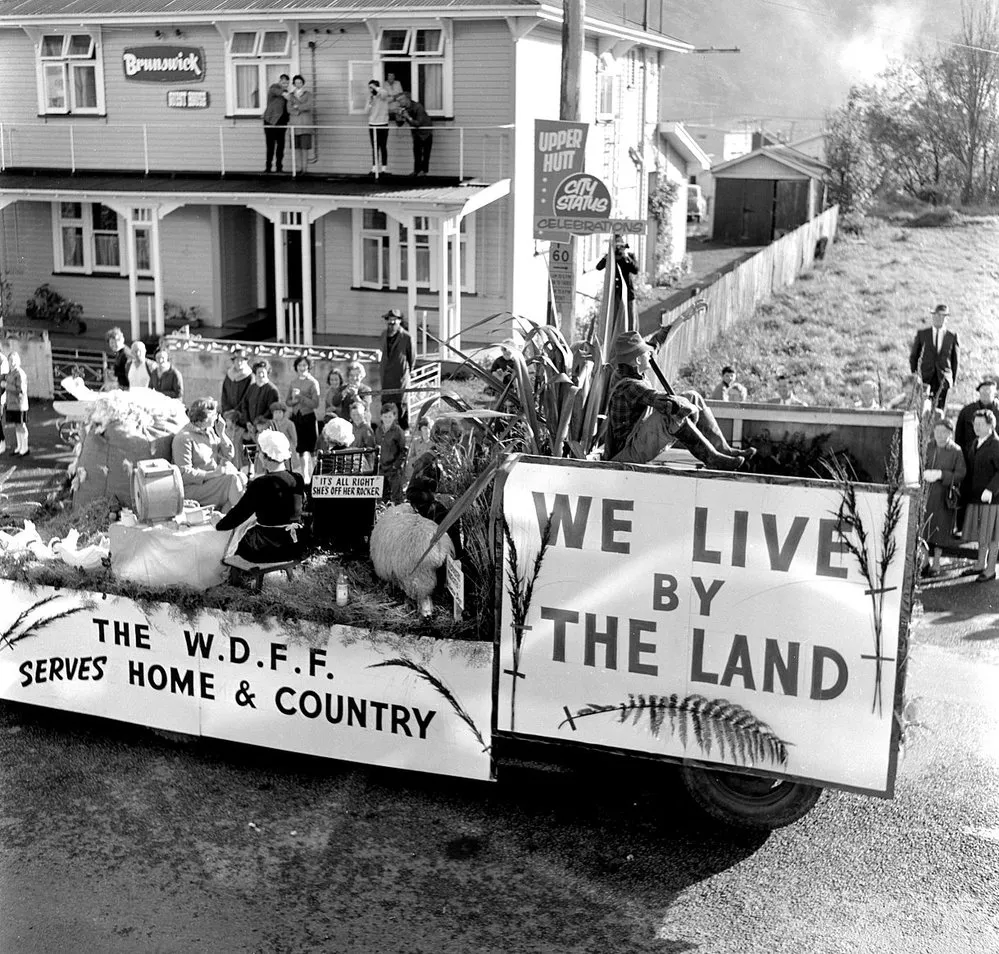 City Status procession No. 40; Women' s Division of Federated Farmers; 1966