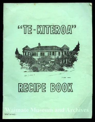 Image: Te Kiteroa Recipe Book