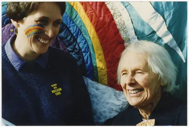 Image: Kate Dewes and Elsie Locke