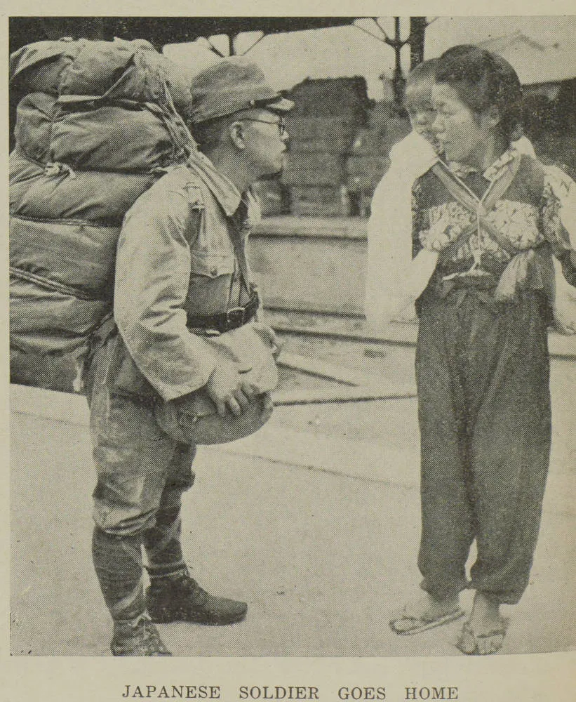 Japanese soldier goes home