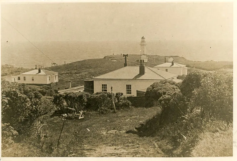Photograph: Puysegur Point lighthouse, Fiordland, Jan 1942
