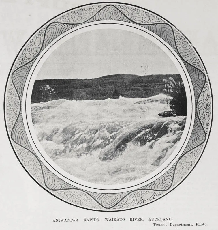 ANIWANIWA RAPIDS. WAIKATO RIVER, AUCKLAND