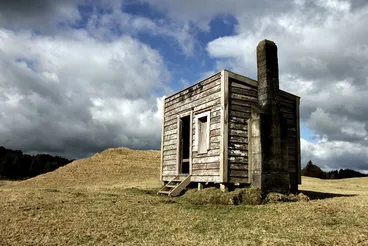 Image: Old cabin, Mamaku, Rotorua, Bay of Plenty, New Zealand