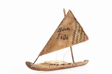 Image: Model: outrigger canoe, SUVA FIJI