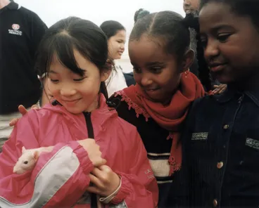 Image: AgResearch farm day Mount Cook School visit