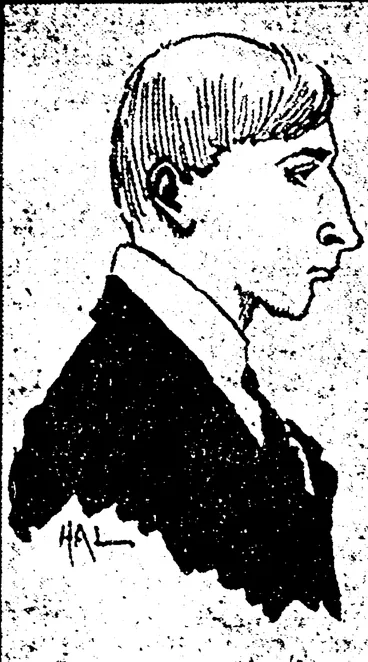 Image: ROBIN JASPEtt CRAOO (Accused of Attempted Murder). (NZ Truth, 22 March 1913)