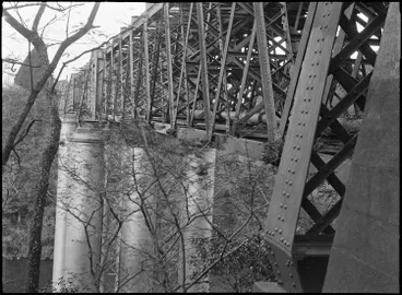 Image: The old railway bridge, Hamilton