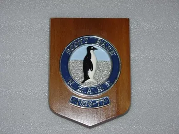 Image: Plaque: Scott Base NZARP