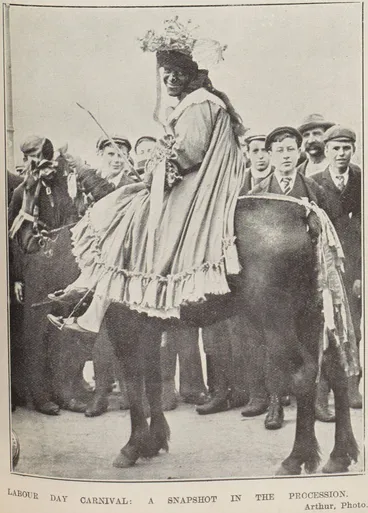 Image: Labour Day carnival: a snapshot in the procession