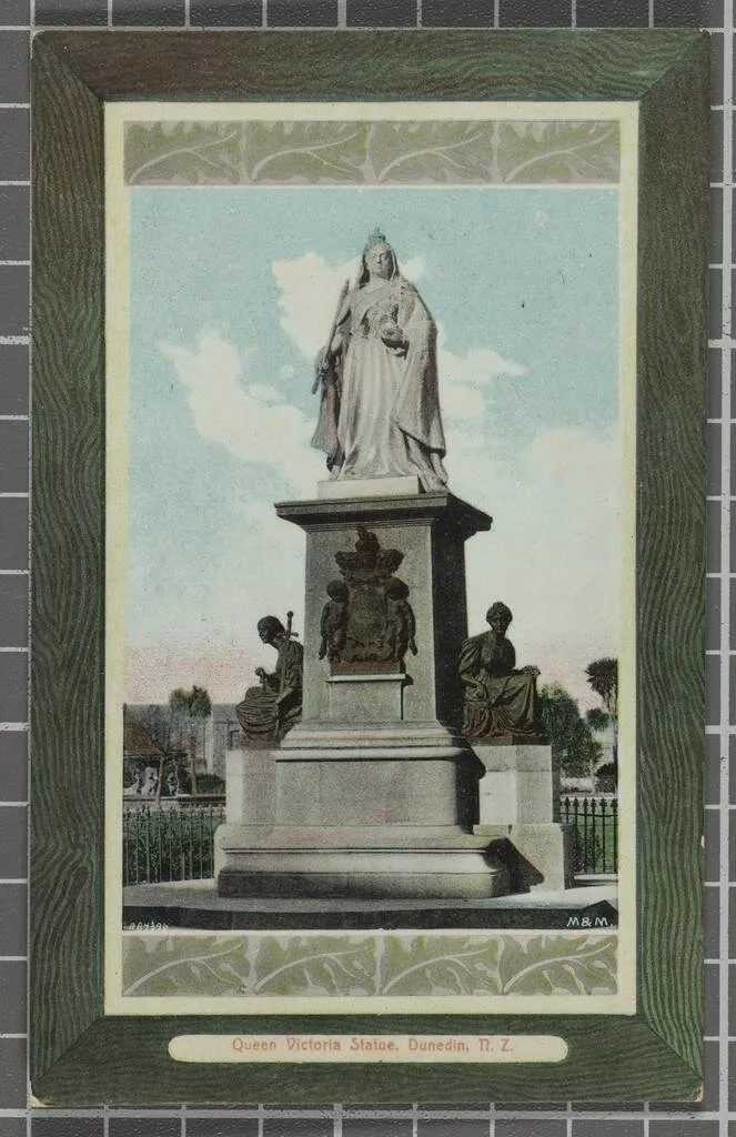 Queen Victoria Statue, Dunedin, N.Z.