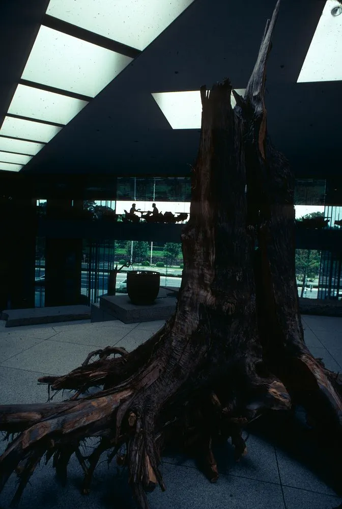 Japan Series: Sogetsu Flower Arrangement Building Foyer