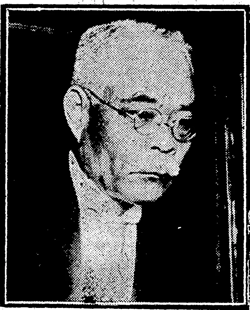 ATTEMPTED ASSASSINATION. Mr Osachi Hamaguchi, Premier of Japan, who was seriously wounded by an assassin's bullet. Doctors are hopeful of his' recovery. (Ellesmere Guardian, 28 November 1930)