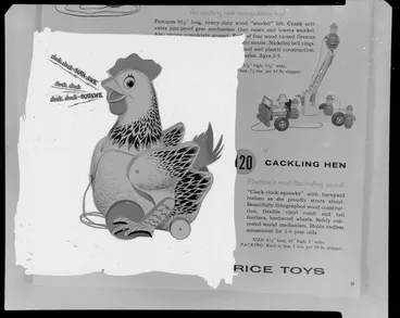 Image: Cackling hen toy