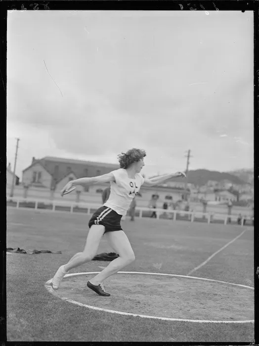 Athletics meeting at the Basin Reserve