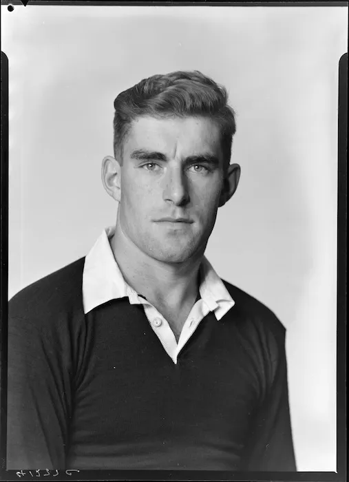 C E Meads, 1956 New Zealand All Black rugby union trialist