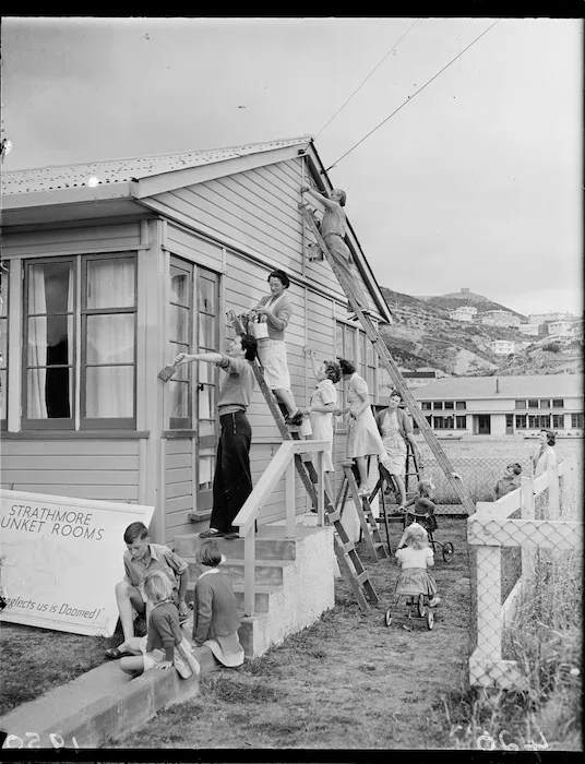 Painting the Strathmore Park Plunket rooms