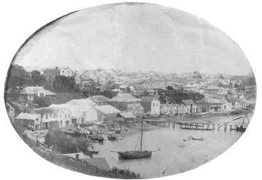 Image: Commercial Bay, Auckland, 1859