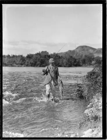 Image: Trout fishing