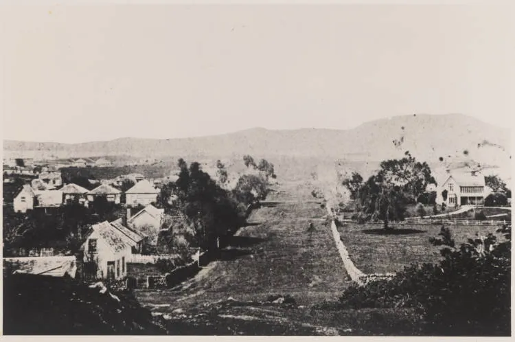 Selwyn Street, Onehunga, 1860s