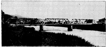 Image: Evening Post" Photo. To-day's "Old Bridge," the fifth to be built across the Hutt River. (Evening Post, 14 March 1929)