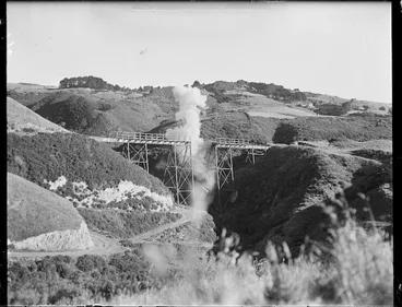 Image: Blowing up bridge at Johnsonville