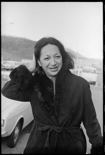 Image: Mrs Whetu Tirikatene-Sullivan on her return from International Women's Year conference