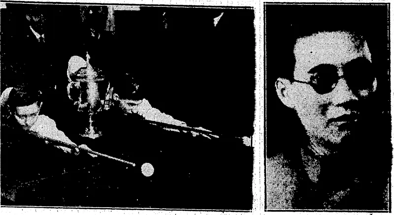 Sport tod-General"'Photo. YOVNG mLUAKDISTS.-WillieSwinhoe (left) and Denis Howies, MR. TE-CHEN WU, Mayor of finalists in the boys billiards championship of England, played at Shanghai, who has been notified Burroughes Hall, London, on 31st December. Swinhoe, who is only that the Japanese refuse to retire 10," won the-championship cup. • .' , from the city. (Evening Post, 04 February 1932)