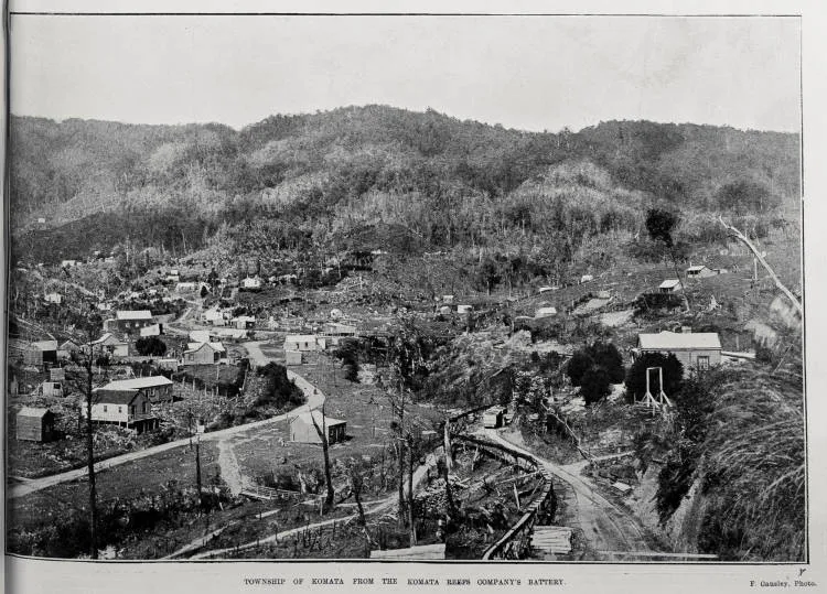 TOWNSHIP OF KOMATA FROM THE KOMATA REEFS COMPANY'S BATTERY