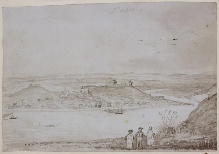 [Taylor, Richard], 1805-1873: Wanganui N. Z. [1848?]