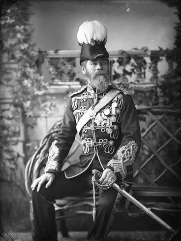 Image: Seated portrait of Sir George Stoddart Whitmore