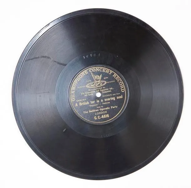 Record- "A British tar is a soaring soul"