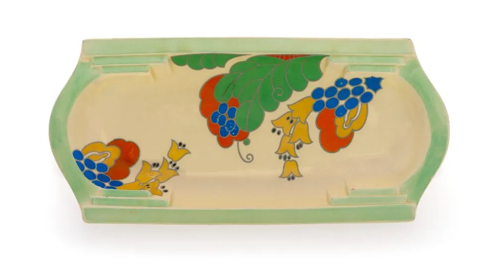 Sandwich plate, 'Caprice' pattern.