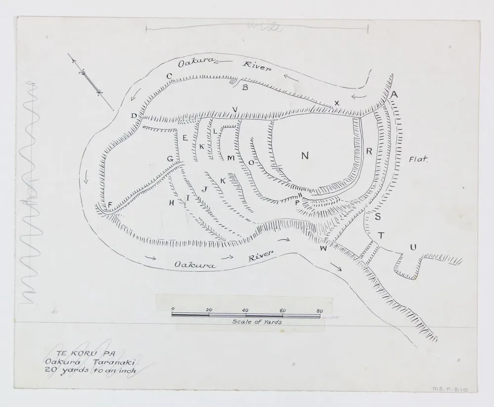 Te Koru Pa, Oakura, Taranaki