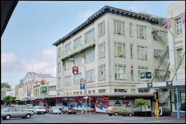 Image: George Court building, Karangahape Road, Newton