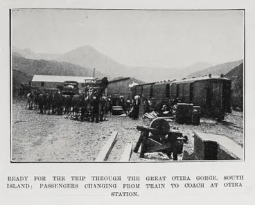 Image: Ready For The Trip Through The Great Otira Gorge, South Island